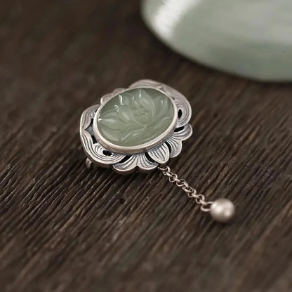 Jasper Blossom Brooch