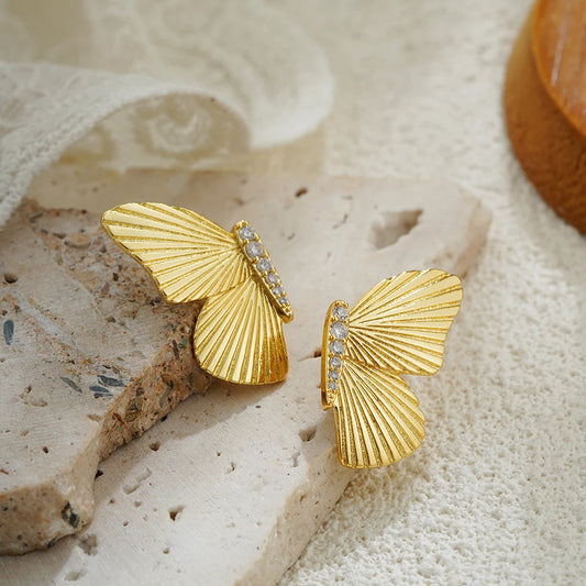 Vessa Butterfly Studs