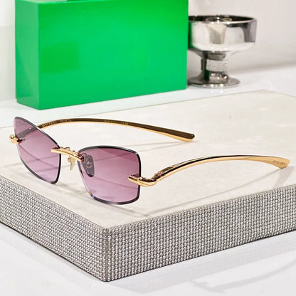 Liora Rimless Sunglasses