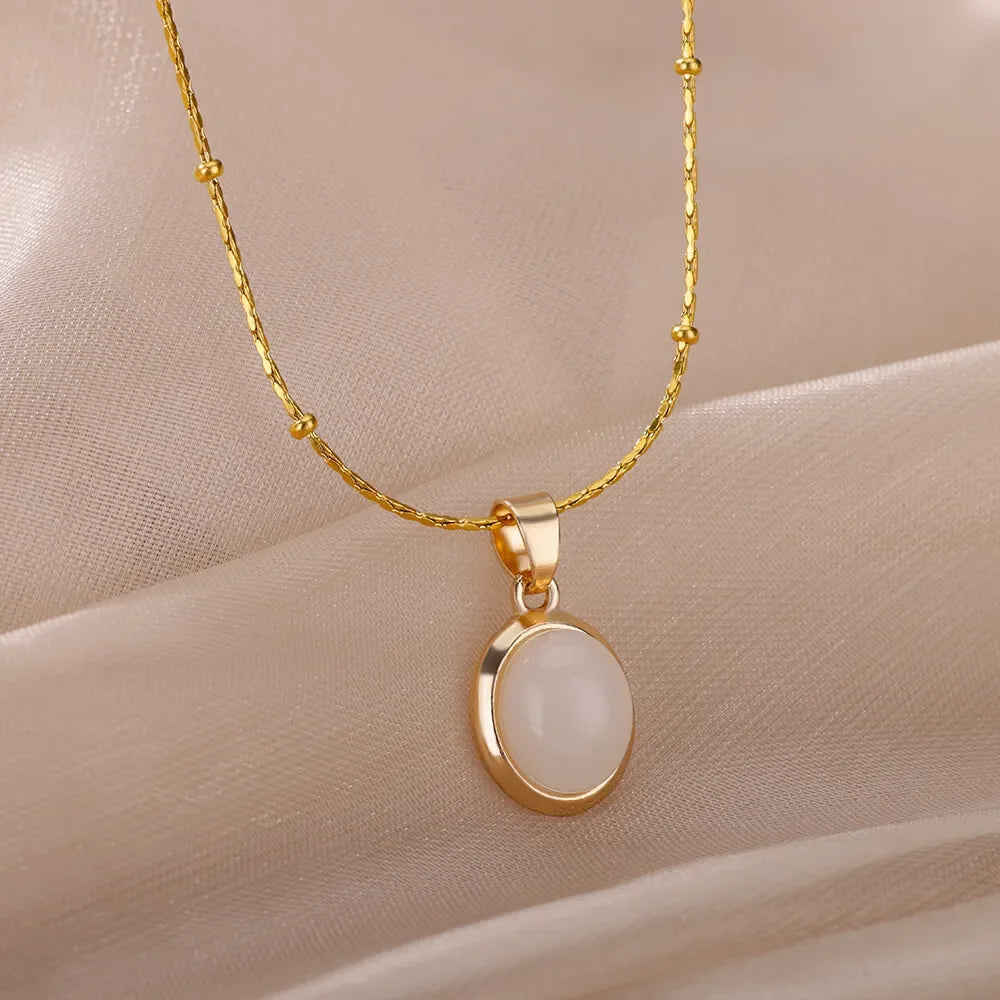 Radiant Water Drop Necklace