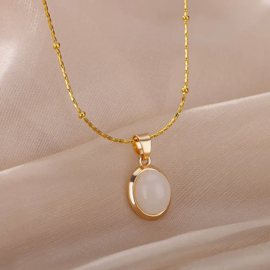 Radiant Water Drop Necklace