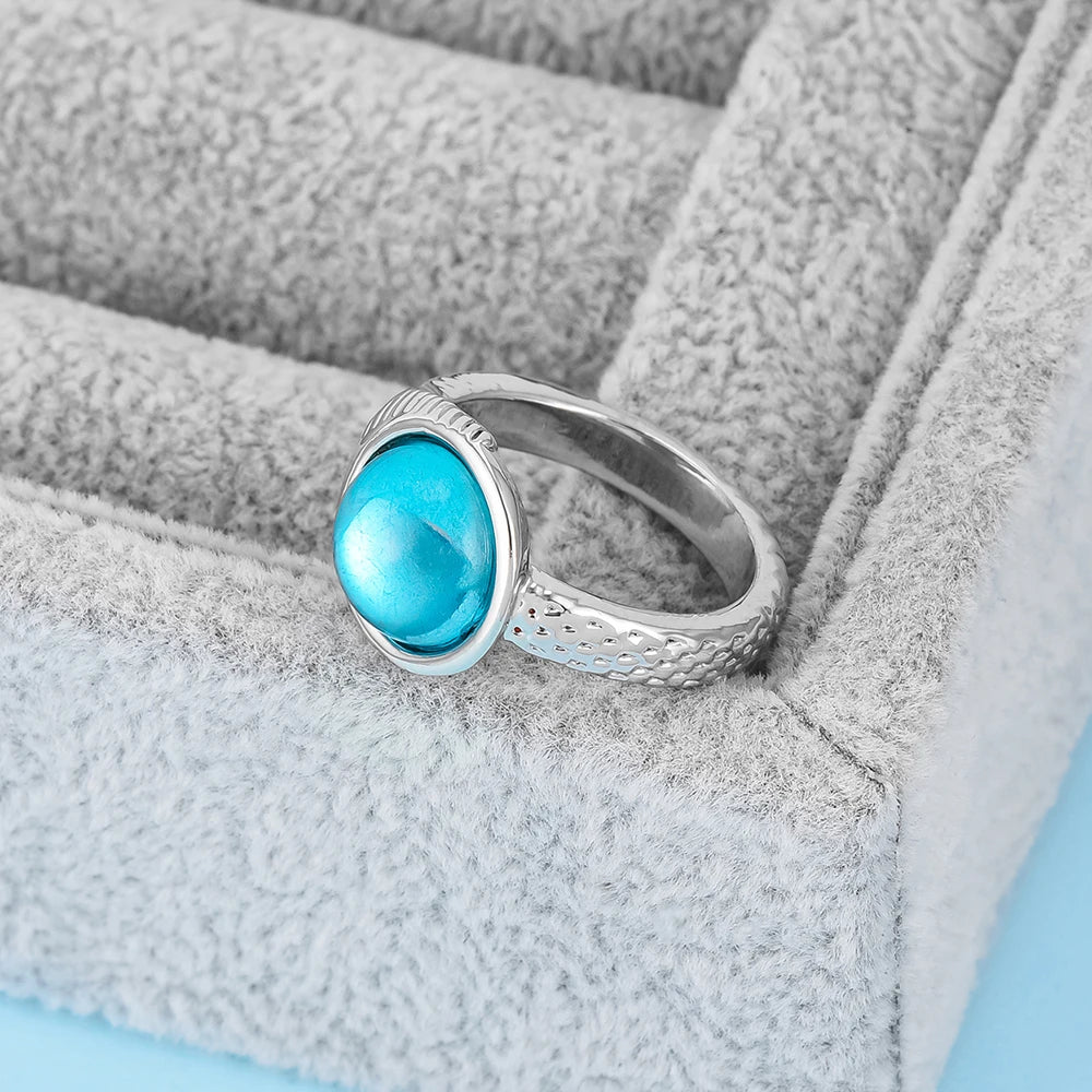 Mermaid Crystal Cocktail Ring