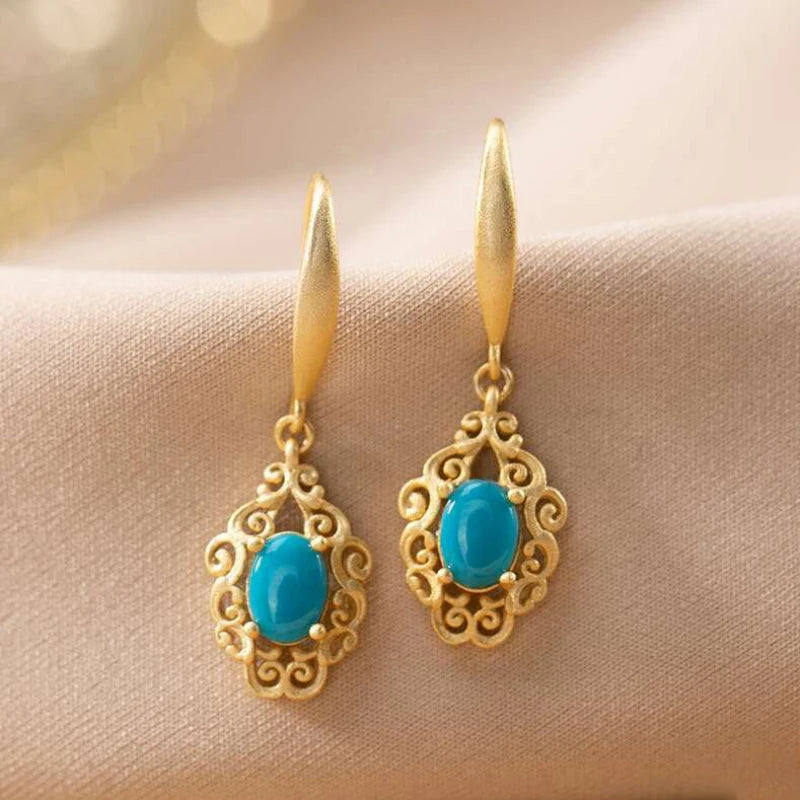 Turquoise Elegance Earrings