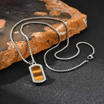Horizon Square Necklace