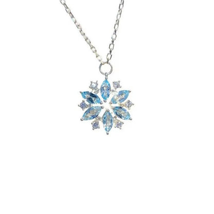 Arwen Zircon Snow Necklace