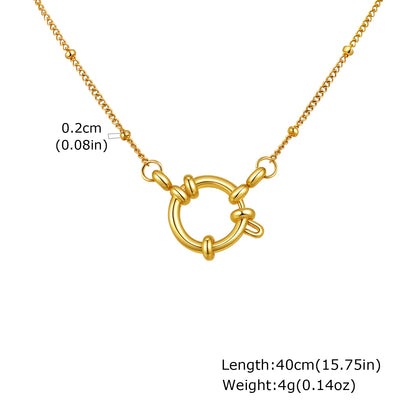 Celine Gold Paperclip Set