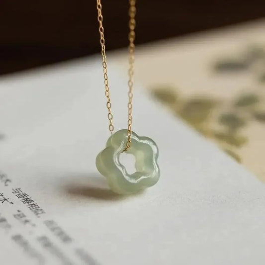 Mei Floral Pendant Necklace