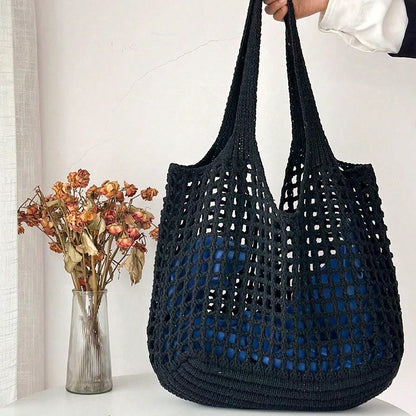 Lina Crochet Beach Bag