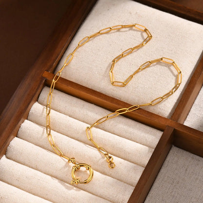 Celine Gold Paperclip Set