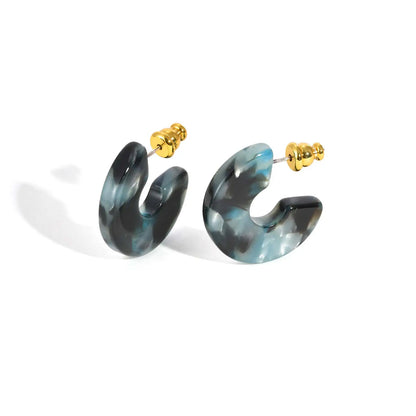 Arden C-Shaped Hoops