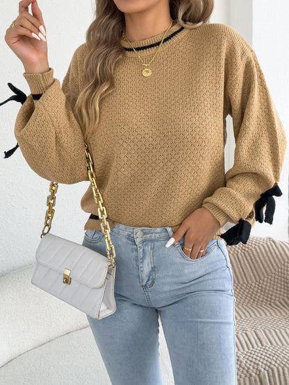Valentina Lantern Sleeve Sweater