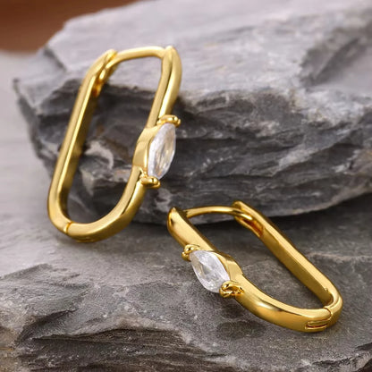 Alina Square Earrings