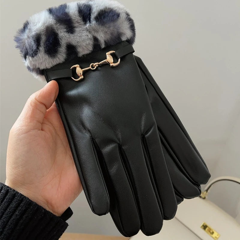 Leopard Luxe Gloves