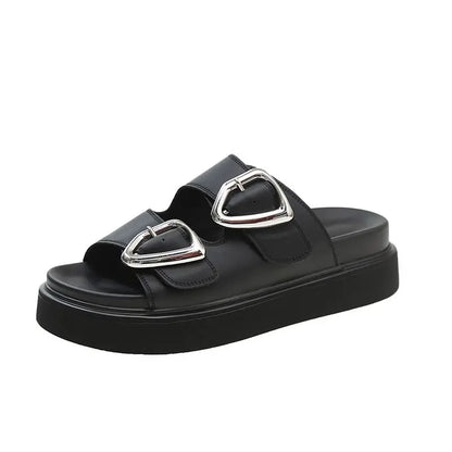 Noa Rubber Platform Slides