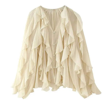 Bury Ruffle Blouse