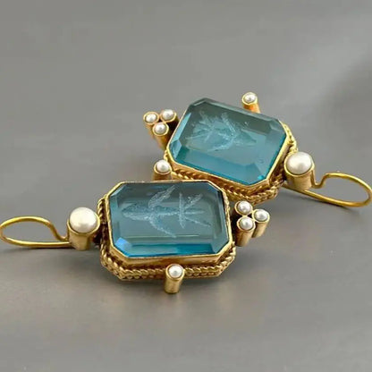 Charlot Pearl Drop Earrings