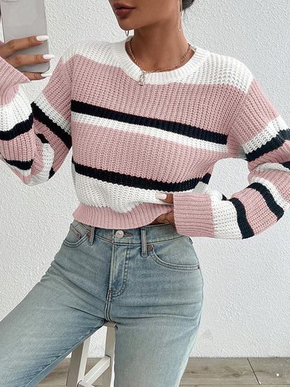Helena Color Block Sweater