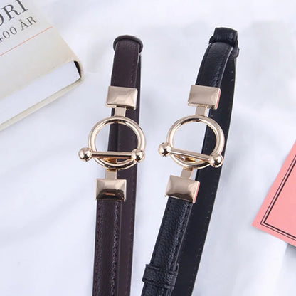 Elara Gold Buckle Belt
