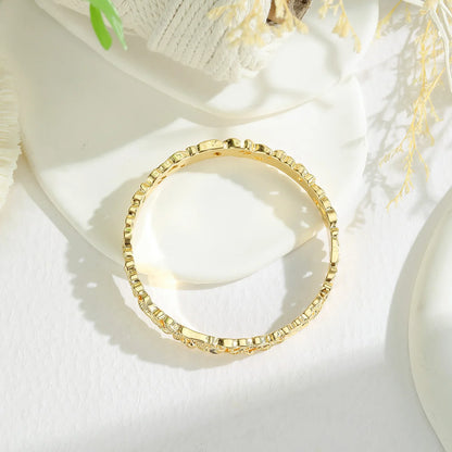 Plumeria Tribal Bangle