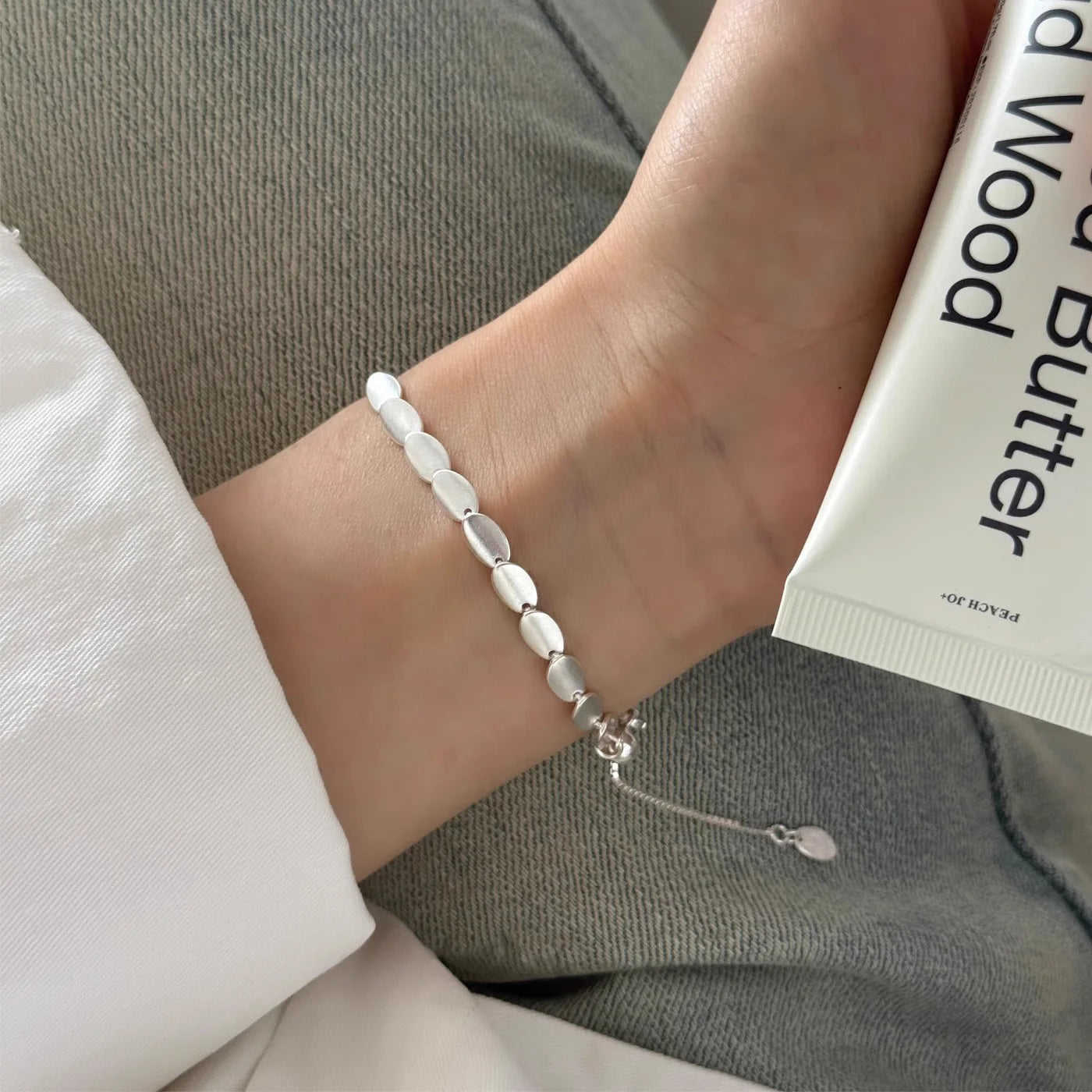 Corinne Silver Bracelet