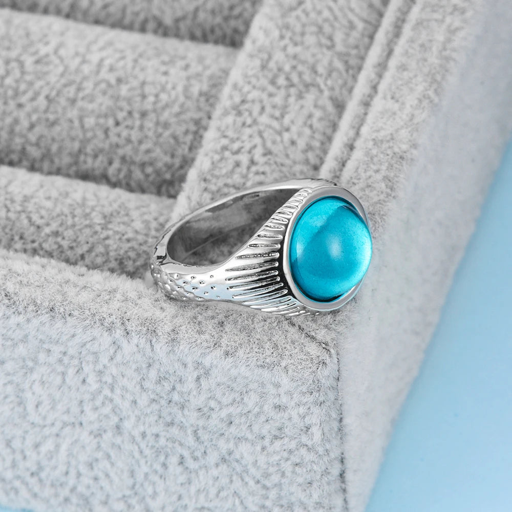 Mermaid Crystal Cocktail Ring