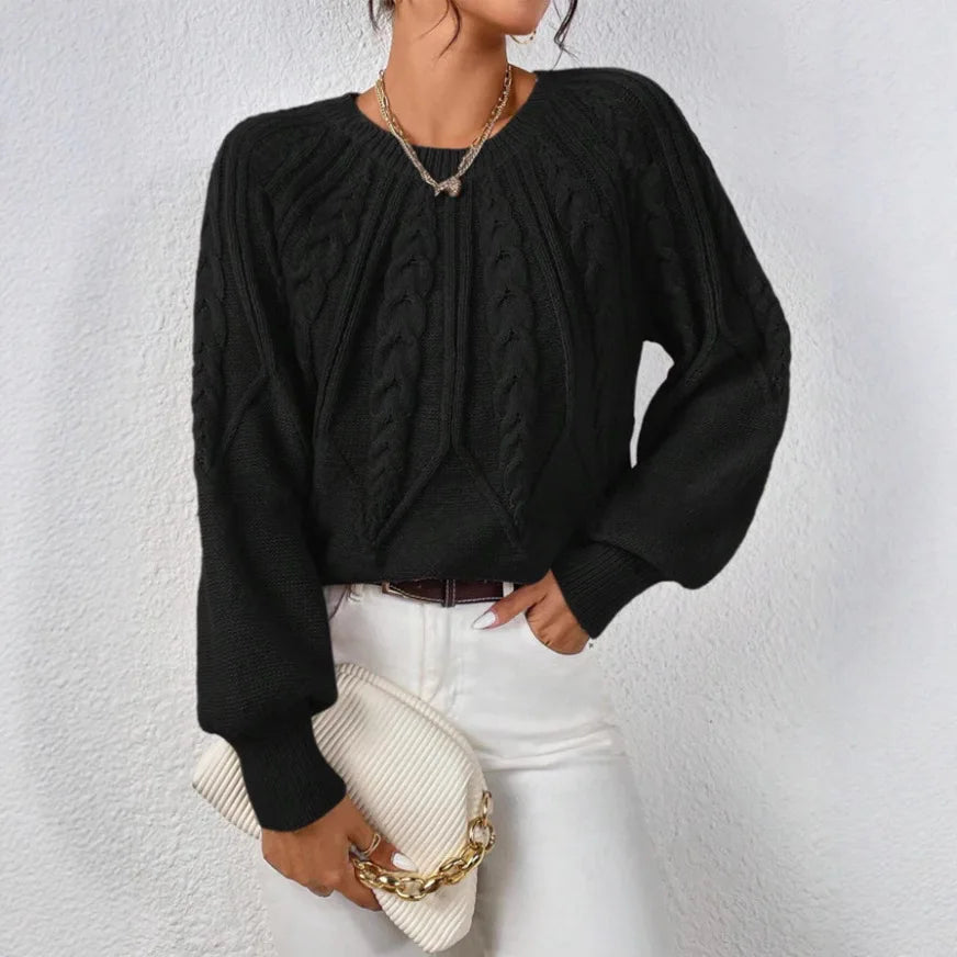 Emma Lantern Sleeve Sweater