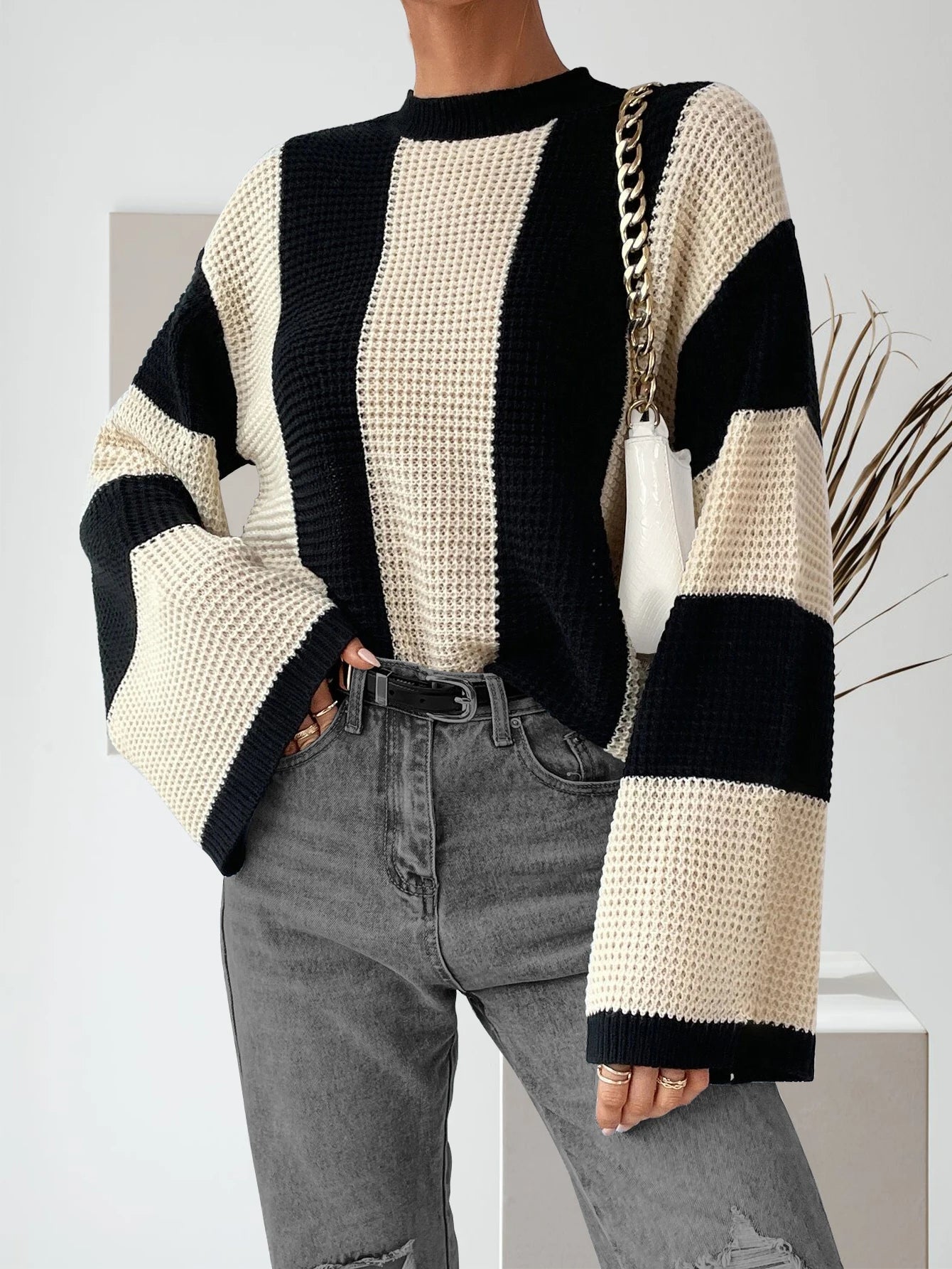 Sienna Colorblock Knit Top