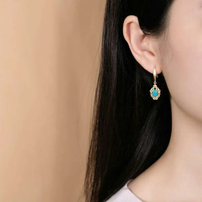 Turquoise Elegance Earrings