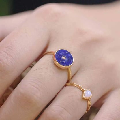 Azure Charm Ring