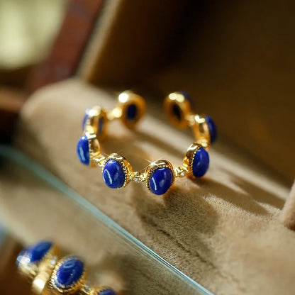 Blue Radiance Ring