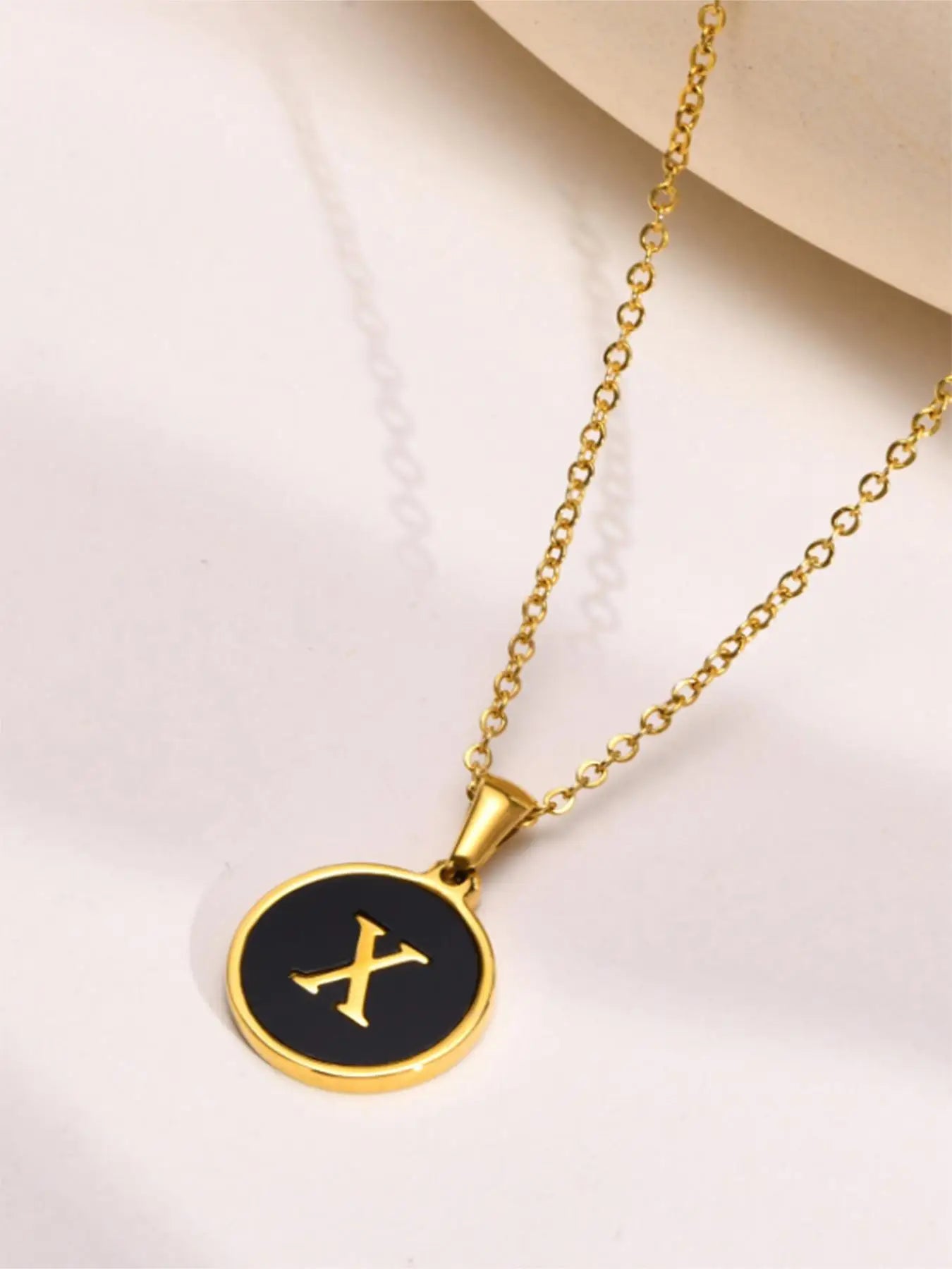 Vionne Letter Necklace