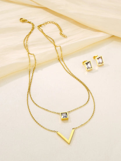 Elise Stone Jewelry Set