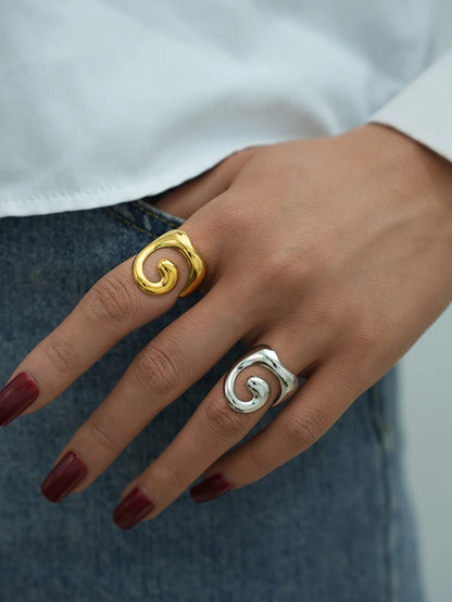 Isla Minimalist Open Ring