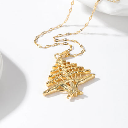 Noelle 3D Christmas Necklace