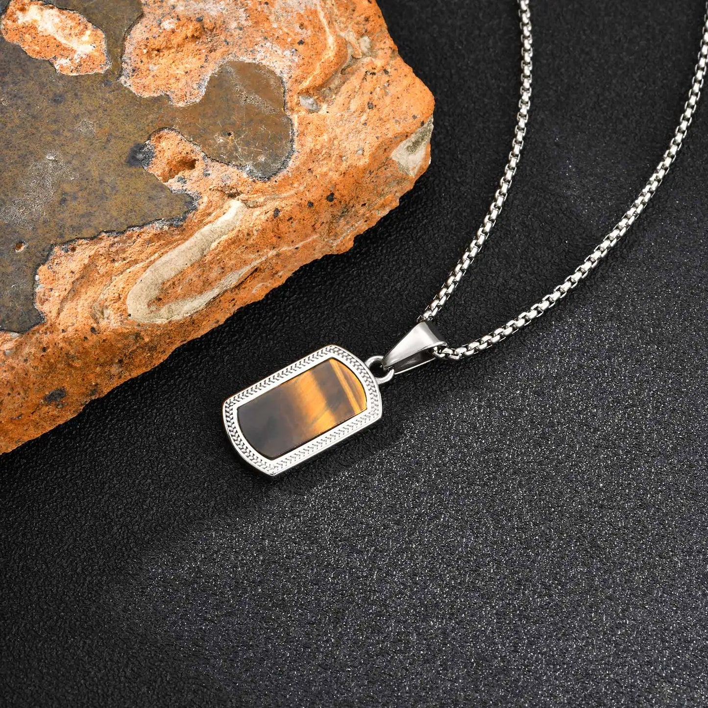 Horizon Square Necklace