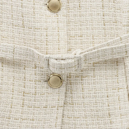 Amélie Cream Tweed Jacket