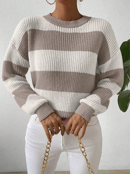 Sophie Striped Knit Sweater