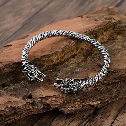 Viking Double Faucet Cuff Bracelet