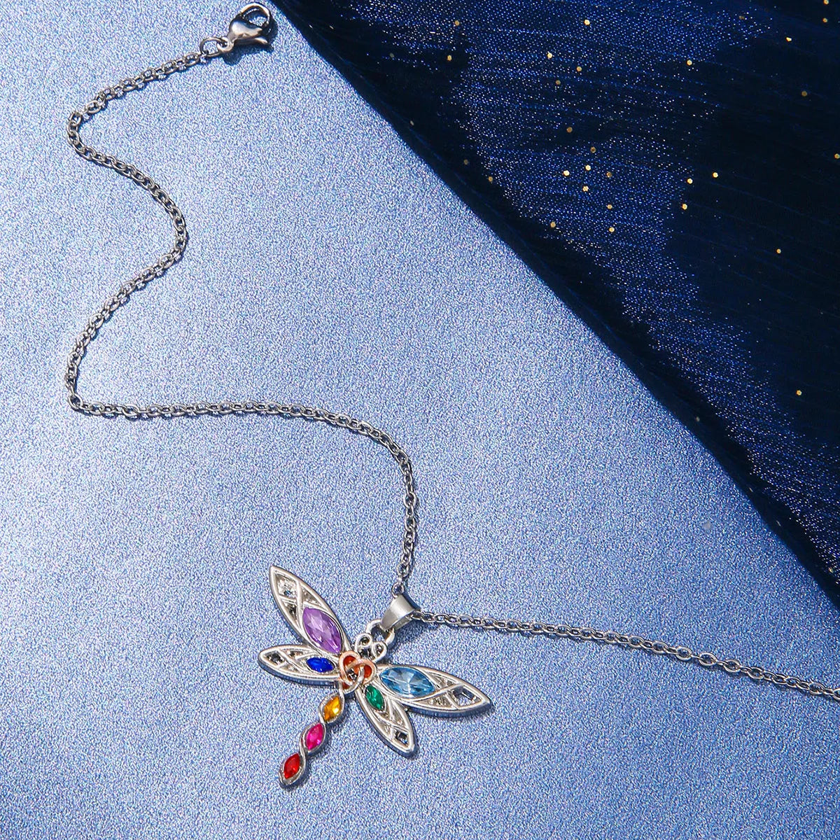 Chakras Lotus Pendant Necklace