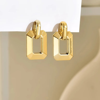 Lora Geometric Acrylic Earrings