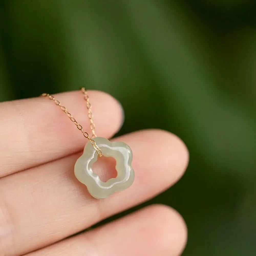 Mei Floral Pendant Necklace