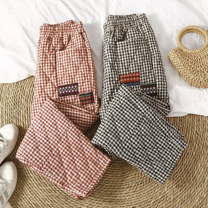 Freya Cotton Patchwork Pants