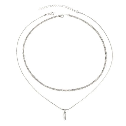 Damon Rivet Pendant Necklace