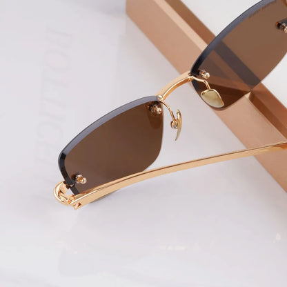 Liora Rimless Sunglasses