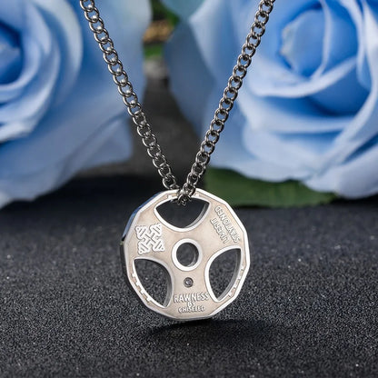 Gym Weightlifting Necklace