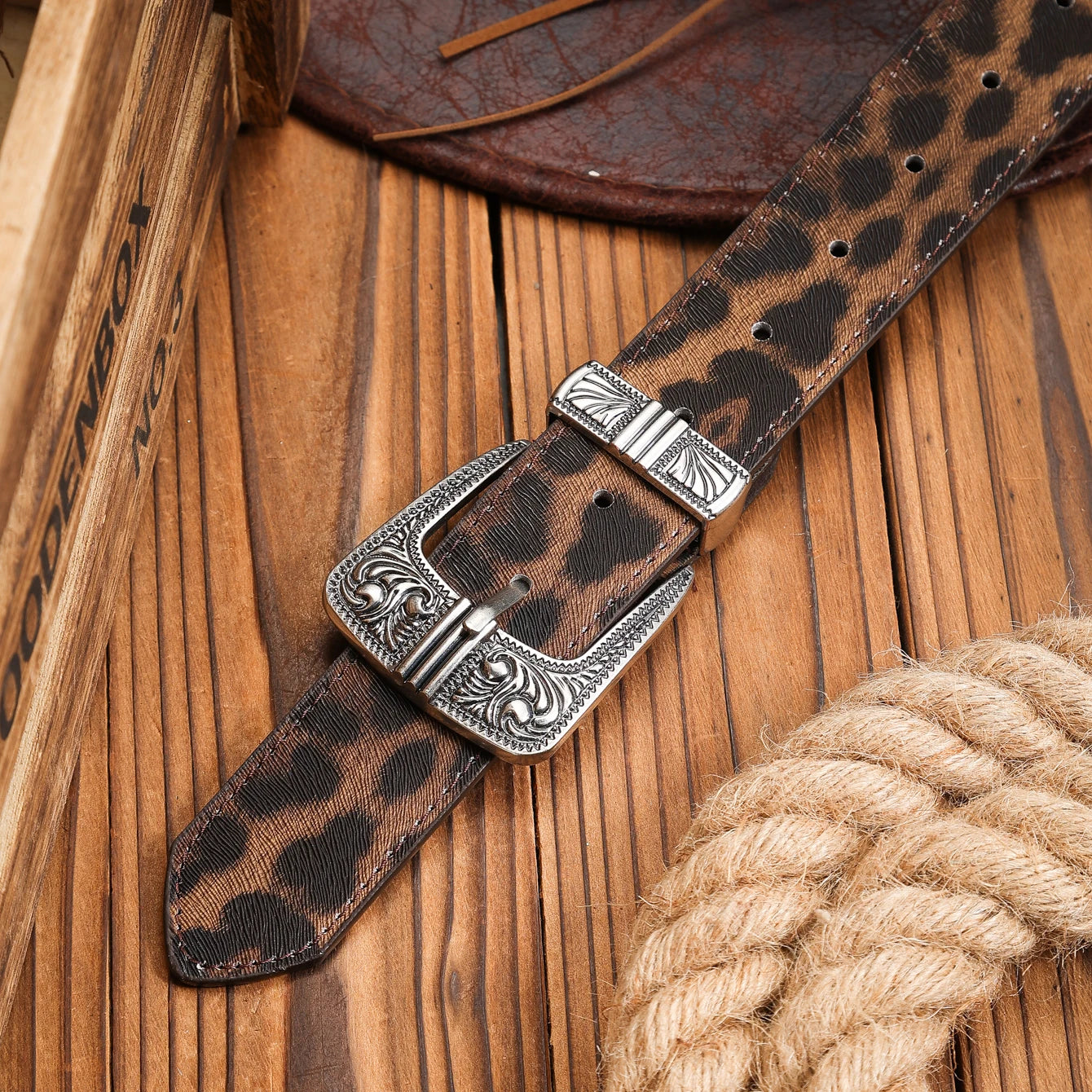 Weston Retro Buckle Belt