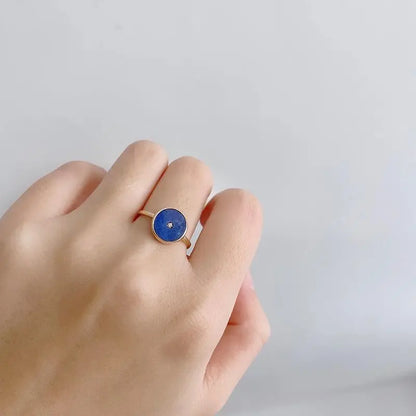 Azure Charm Ring