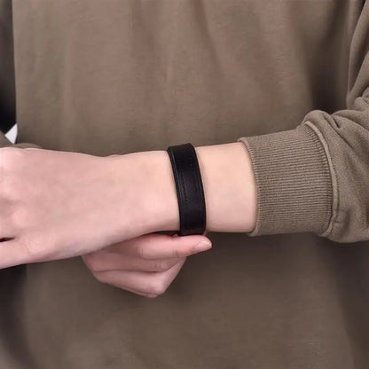 S-Hook Leather Bracelet