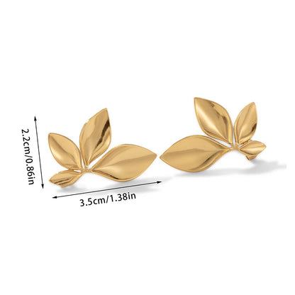 Liora Leaf Earrings