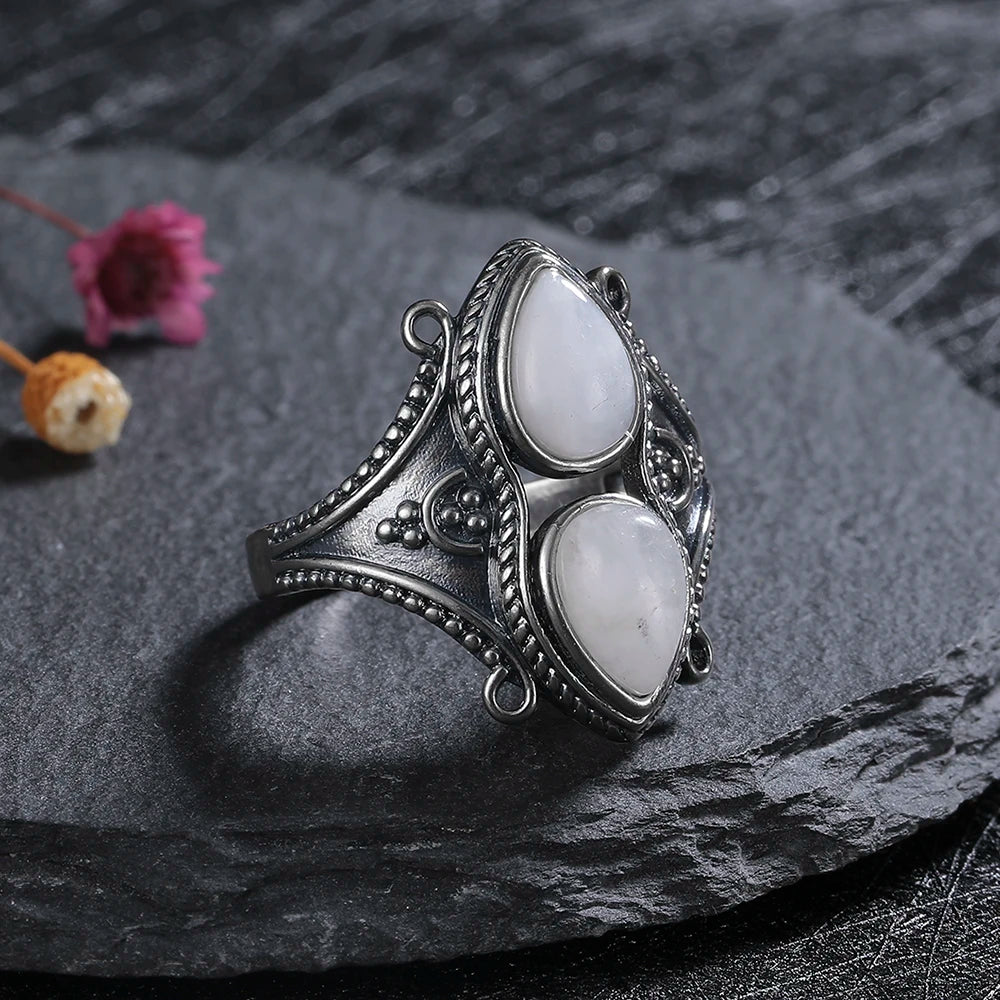 Celestine Gemstone Ring